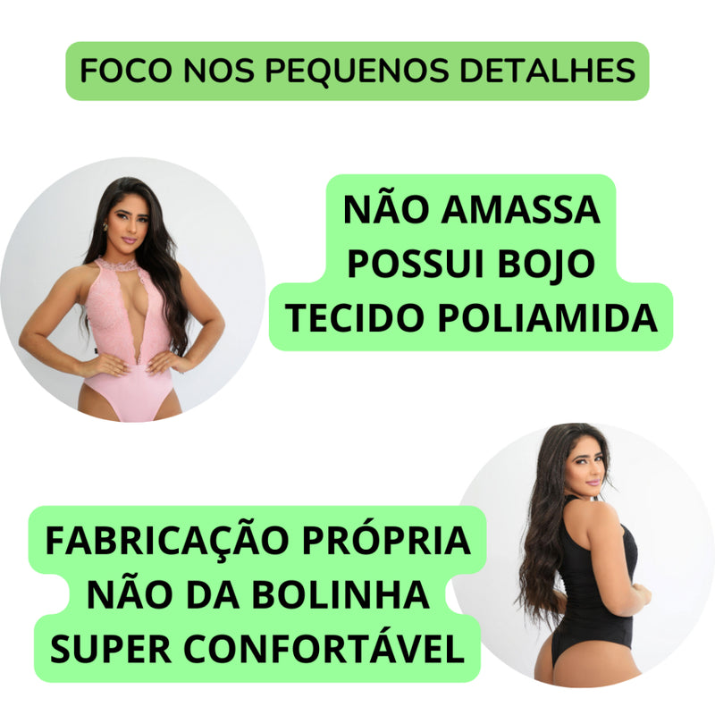 Body Feminino VivaLuxe