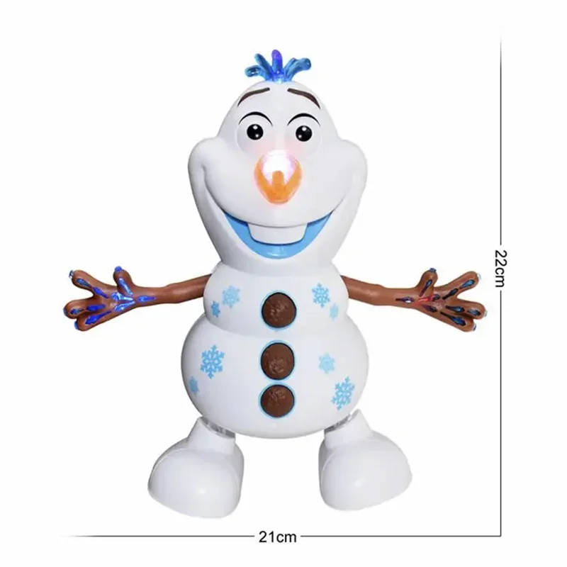 Boneco do Olaf de Frozen com Dança Automática