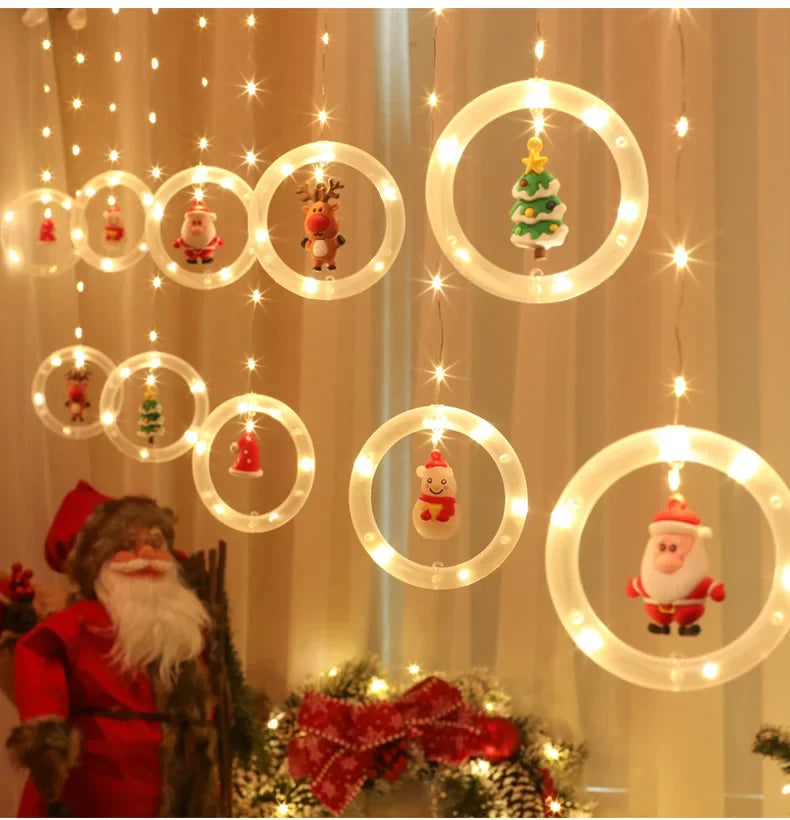 Decoração Natalina - Luzes de Natal LED USB