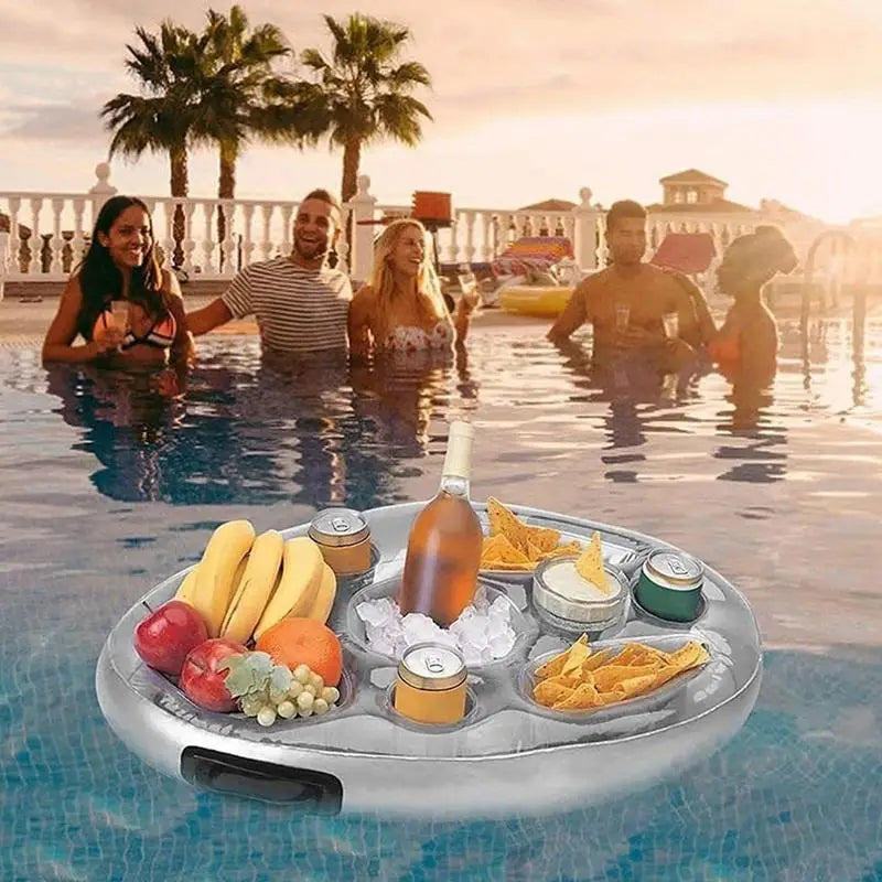 Bandeja Flutuante para Piscina