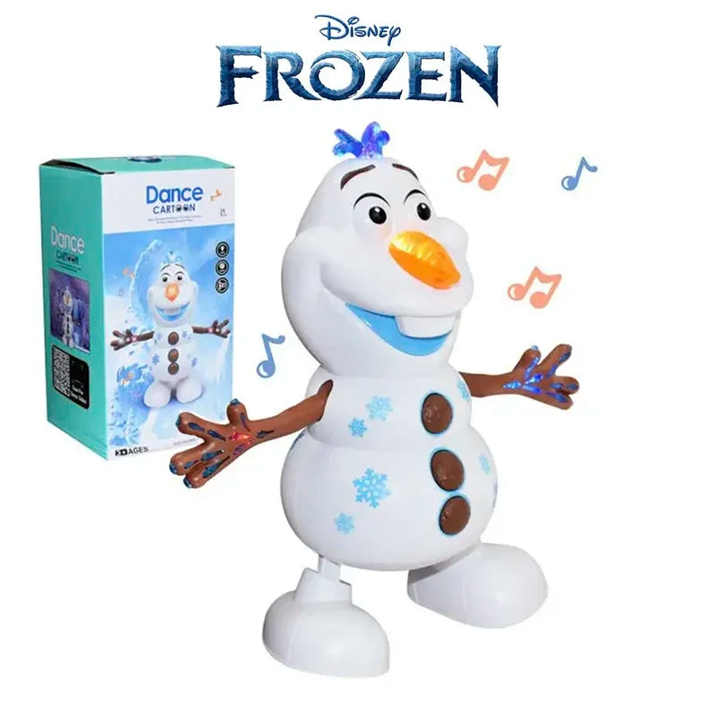 Boneco do Olaf de Frozen com Dança Automática