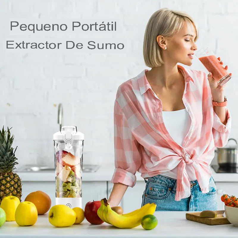 Garrafa Mixer para Sucos e Smoothies