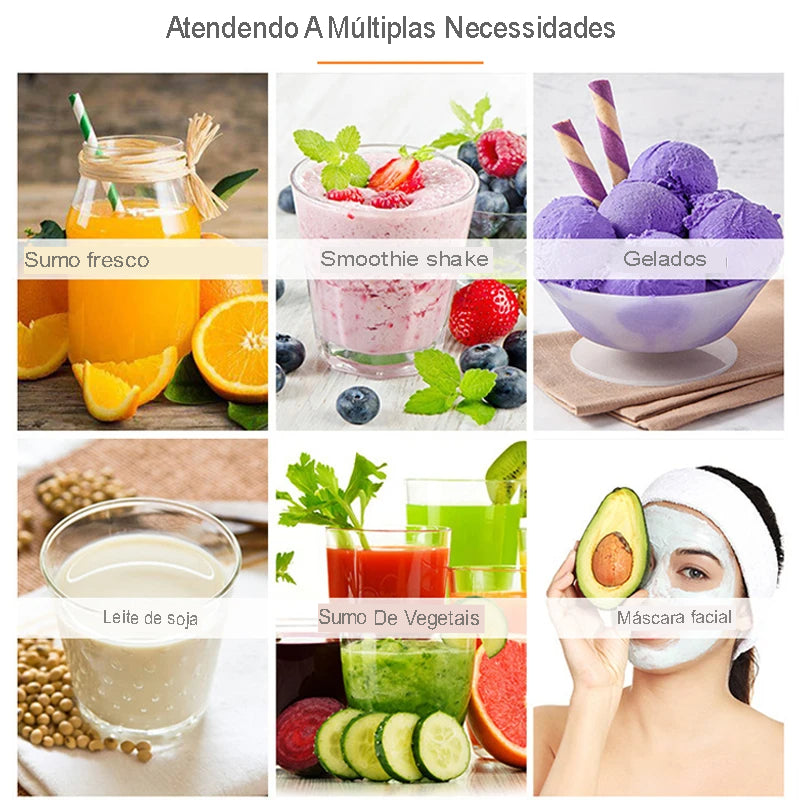 Garrafa Mixer para Sucos e Smoothies