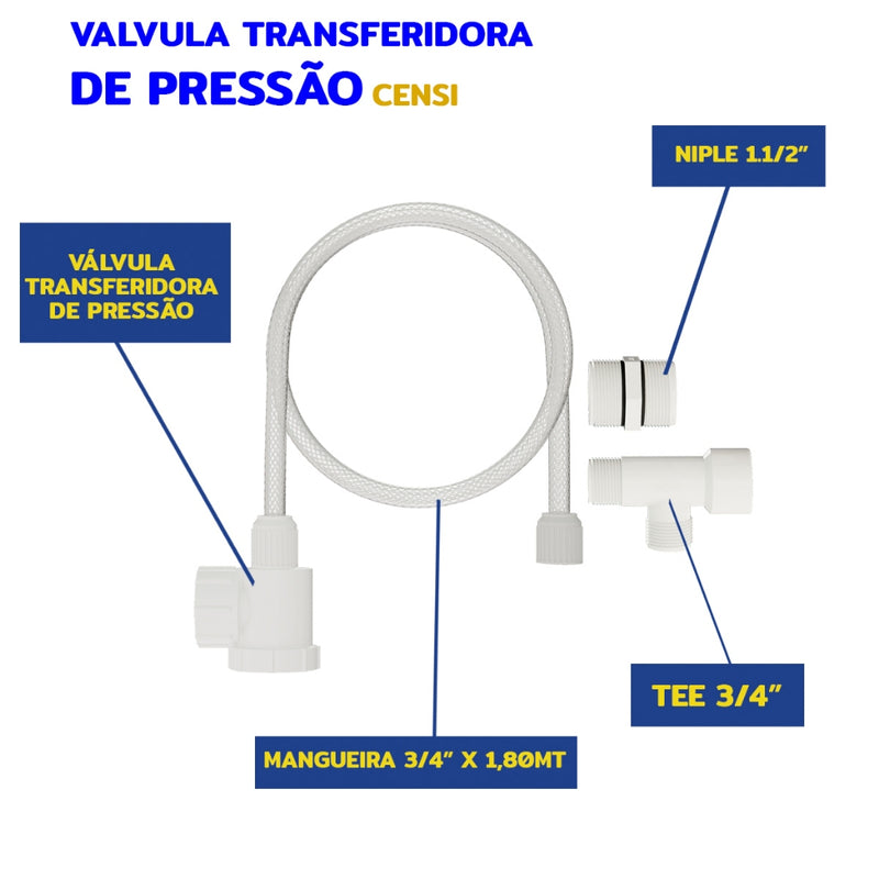 Válvula Transferidora de Pressão Censi