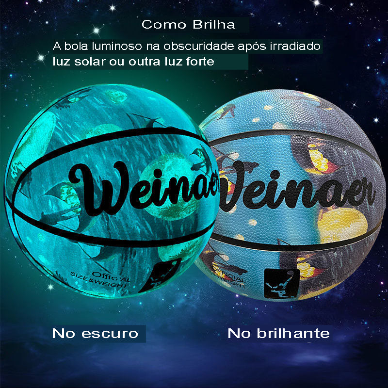 Glow - Bola de Basquete Noturna