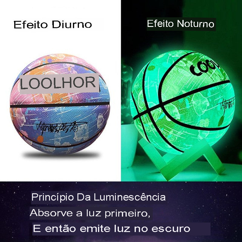 Glow - Bola de Basquete Noturna